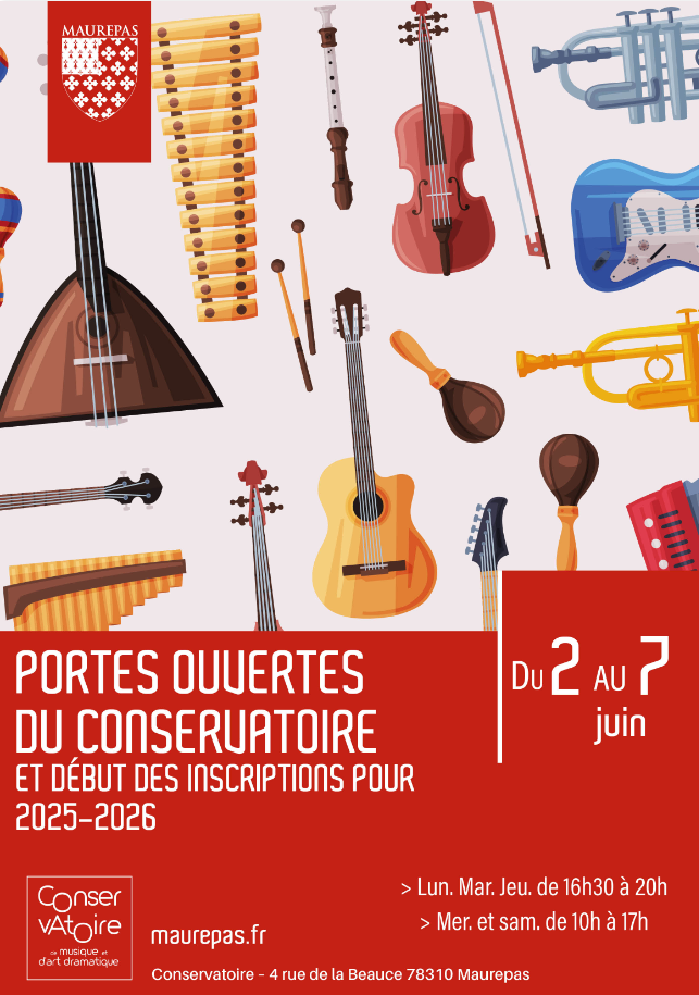 Portes ouvertes « Musique & Théâtre » et début des inscriptions pour 2025-2025