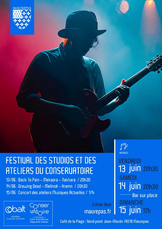 Concert des ateliers de musiques actuelles du Conservatoire
