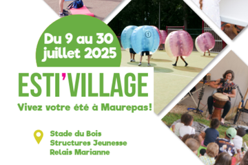 EstiVillage 2024 : un été animé pour tous à Maurepas