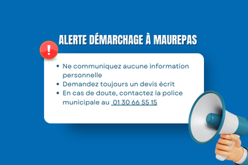 ALERTE DÉMARCHAGE À MAUREPAS
